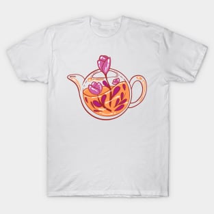 Lesbian Teapot Hidden colors T-Shirt